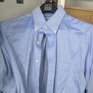 Jos A. Banks No Iron, Slim Fit Men's Button-down Dress Shirt